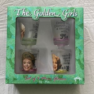 The Golden Girls shot glasses
